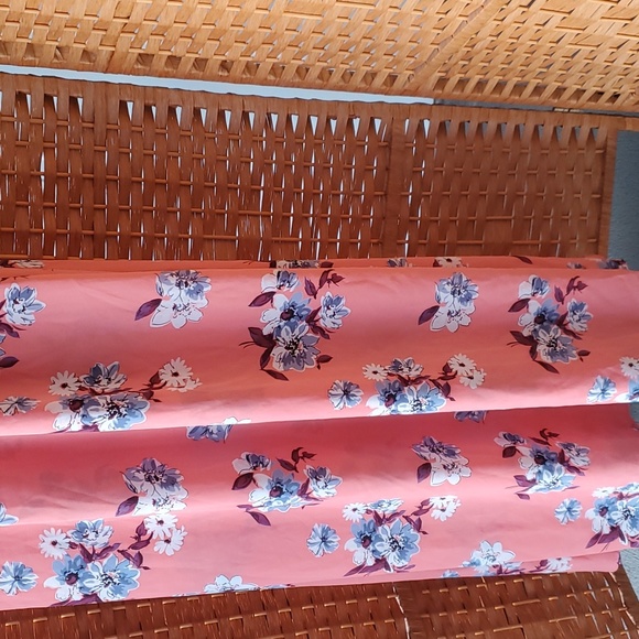 Peach Love California Floral Maxi Drss Size Medium - Picture 4 of 5